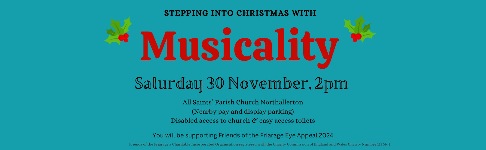 Step into Christmas with Musicality!